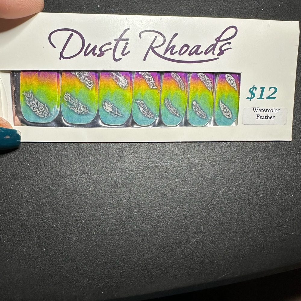 Dusty Rhoads nail stickers